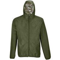 NEOBLU Men's Andrea Waterproof Jacket in Khaki | Size: Small