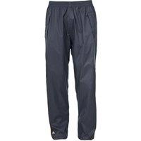 Trespass Men's Qikpac Overtrousers Bottoms in Dark Grey | Size: Large