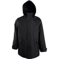 SOL'S Men's Robyn Padded Jacket in Black | Size: Large