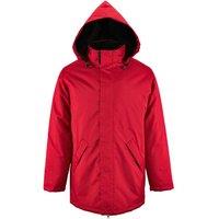 SOL'S Men's Robyn Padded Jacket in Red | Size: Large