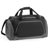 Quadra Men's Pro Team Holdall Duffle Bag (55 Litres) Pack of 2 in Black