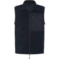 Front Row Men's Sherpa Gilet in Navy | Size: Medium