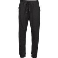 TEE JAYS Men's Athletic Jogging Bottoms in Black | Size: XL