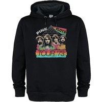 Amplified Men's Retro Tour 73 Pink Floyd Hoodie in Black | Size: Medium