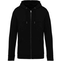 Native Spirit Men's Full Zip Hoodie in Black | Size: Medium