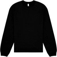 Bella + Canvas Men's Heavyweight Crew Neck Sweatshirt in Black | Size: 2XL