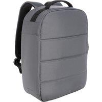 XD XCLUSIVE Men's Impact Aware RPET Anti-Theft Laptop Backpack in Dark Grey