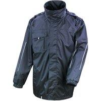 Result Core Men's Transit 3 in 1 Softshell Printable Jacket in Navy | Size: XL