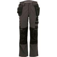 Regatta Professional Men's 4 Way Stretch Work Trousers in Mid Grey | Size: 36R