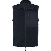Front Row Men's Sherpa Gilet in Navy | Size: Small