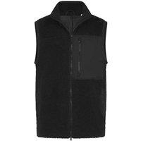 Front Row Men's Sherpa Gilet in Black | Size: 2XL