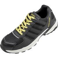 Result Men's Leather Safety Trainers in Black | Size: 10