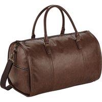 Quadra Men's Leather Cabin Bag in Tan