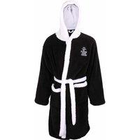 Nightmare Before Christmas Men's Jack Skellington Dressing Gown in Black | Size: S/M
