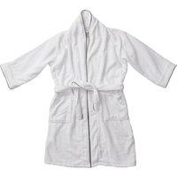 Vinga Men's Harper Dressing Gown in White | Size: S/M