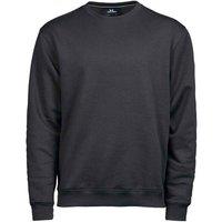 TEE JAYS Men's Sweatshirt in Dark Grey | Size: XL