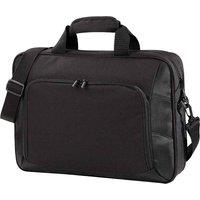 Quadra Men's Executive Digital Office Bag (17inch Laptop Compatible) Pack of 2 in Black