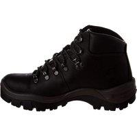 Grisport Men's Peaklander Waxy Leather Walking Boots in Black | Size: 3