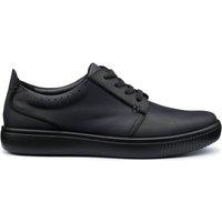 Hotter Men's 'Jasper' Dual Fit Casual Shoes in Black | Size: 11