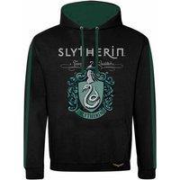 Harry Potter Men's Slytherin Hoodie in Black | Size: XL
