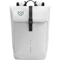 XD Design Men's Urban Flap Top Water Resistant Anti-Theft Backpack in Off-White