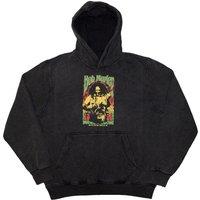 Bob Marley Men's 1978 Stone Wash Pullover Hoodie in Charcoal | Size: XL