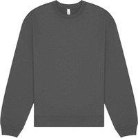Bella + Canvas Men's Heavyweight Crew Neck Sweatshirt in Dark Grey | Size: Medium