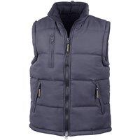 Result Men's Padded Body Warmer in Navy | Size: XS