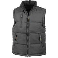Result Men's Padded Body Warmer in Black | Size: 3XL