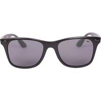 Trespass Men's Matter Logo Etched Sunglasses in Black