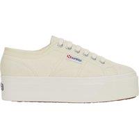 Superga Women's 2790 Linea Up Down Trainers in Beige | Size: 7