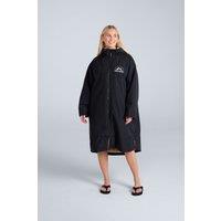 Animal Women's 'Hazey' Waterproof Fleece Lined Beach Parka in Black | Size: Large