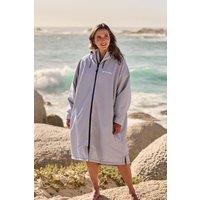 Animal Women's 'Hazey' Waterproof Fleece Lined Beach Parka in Light Beige | Size: Large