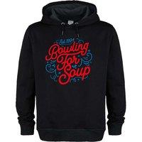 Amplified Women's Swirly Bowling For Soup Hoodie in Black | Size: Large