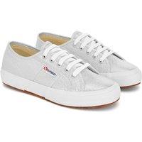 Superga Women's 2750 Lamew Metallic Trainers in Grey | Size: 8