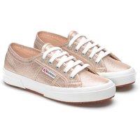 Superga Women's 2750 Lamew Metallic Trainers in Light Pink | Size: 3