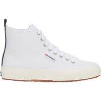 Superga Women's 2750 Cotton Mid Cut High Tops in White | Size: 3.5