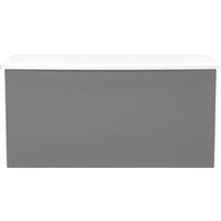 Ready Assembled 2 U Holborn Blanket Box (Ready Assembled) in Dark Grey