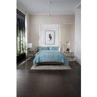 The Lyndon Company Tulle Extrasoft 100% Cotton Breathable Duvet Cover Set in Duck Egg Blue | Size: King