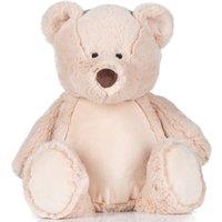 Mumbles Zippie Teddy Bear Soft Plush Toy in Brown