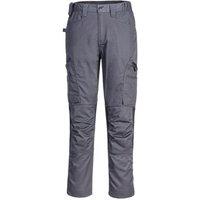 Portwest Men's Stretch Work Trousers in Grey | Size: 44R