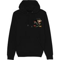 Rum Knuckles Men's Panther MC Hoodie in Black | Size: XL