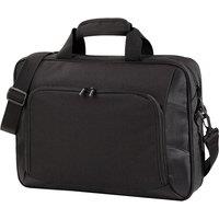 Quadra Men's Executive Digital Messenger Bag in Black