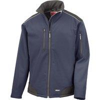 Result Men's Ripstop Soft Shell Jacket in Navy | Size: Small