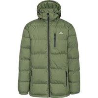 Trespass Men's Clip Padded Jacket in Dark Green | Size: Medium