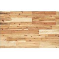 Berkfield Home Desk Top Oil Finished 80x50x4 cm Solid Wood Acacia in Brown | Size: 80 x 50 x 4 cm