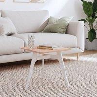 Berkfield Home Table Top 40x40x1.5 cm Square Solid Wood Beech in Brown