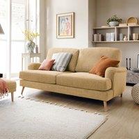 Abakus Direct Harper 3-Seater Sofa - Durable & Easy Clean Upholstery in Brown