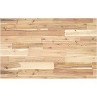 Berkfield Home Desk Top Untreated 120x50x4 cm Solid Wood Acacia in Brown | Size: 120 x 50 x 4 cm