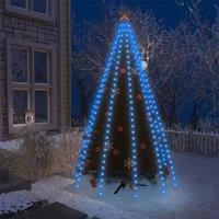 Berkfield Home Christmas Tree Net Lights with 300 LEDs Blue 300 cm